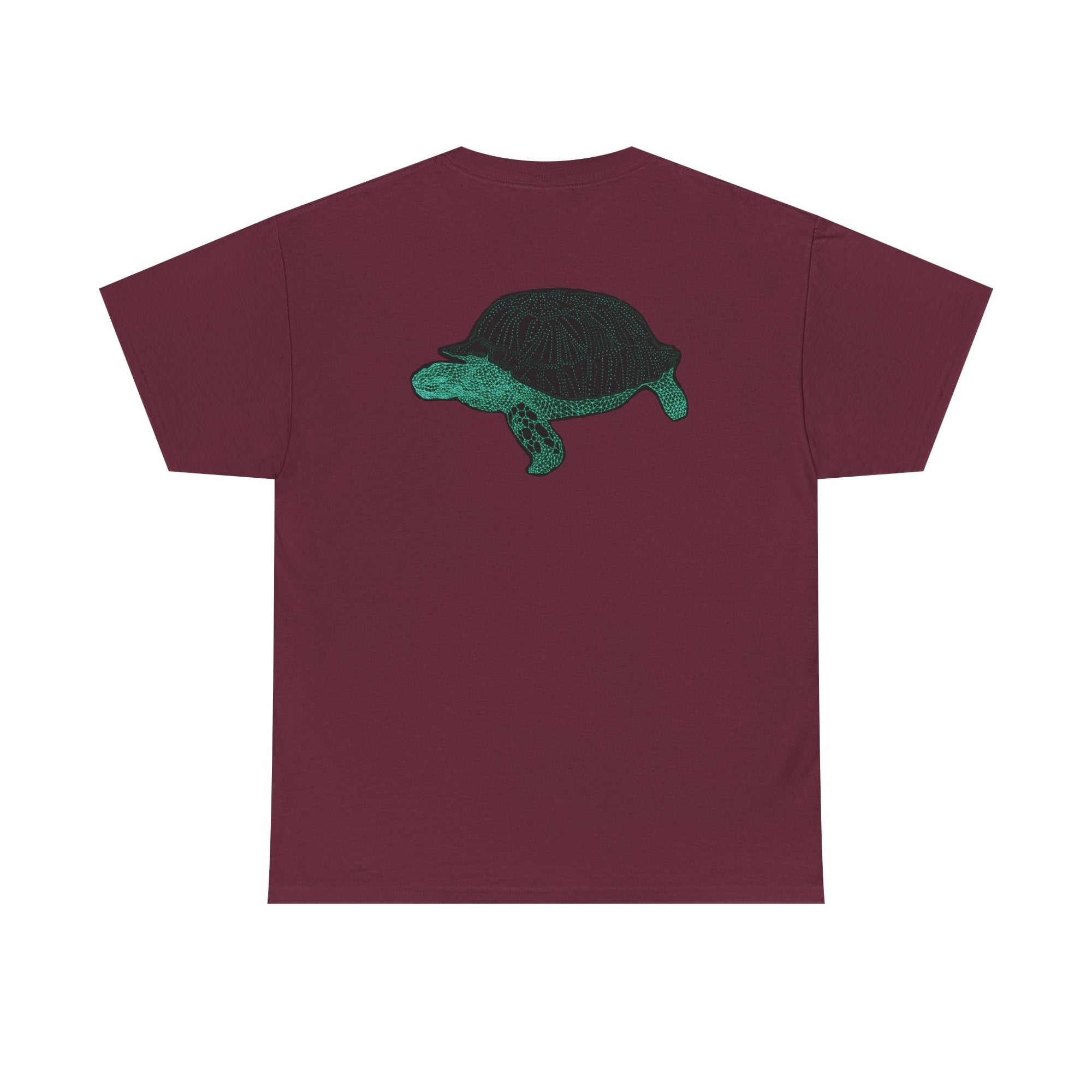 Unisex T-Shirt - Laser Tortoise Neon Polygon Design - Casual Wear, Gift for Reptile Lovers, Animal Lovers Apparel, Unique Streetwear