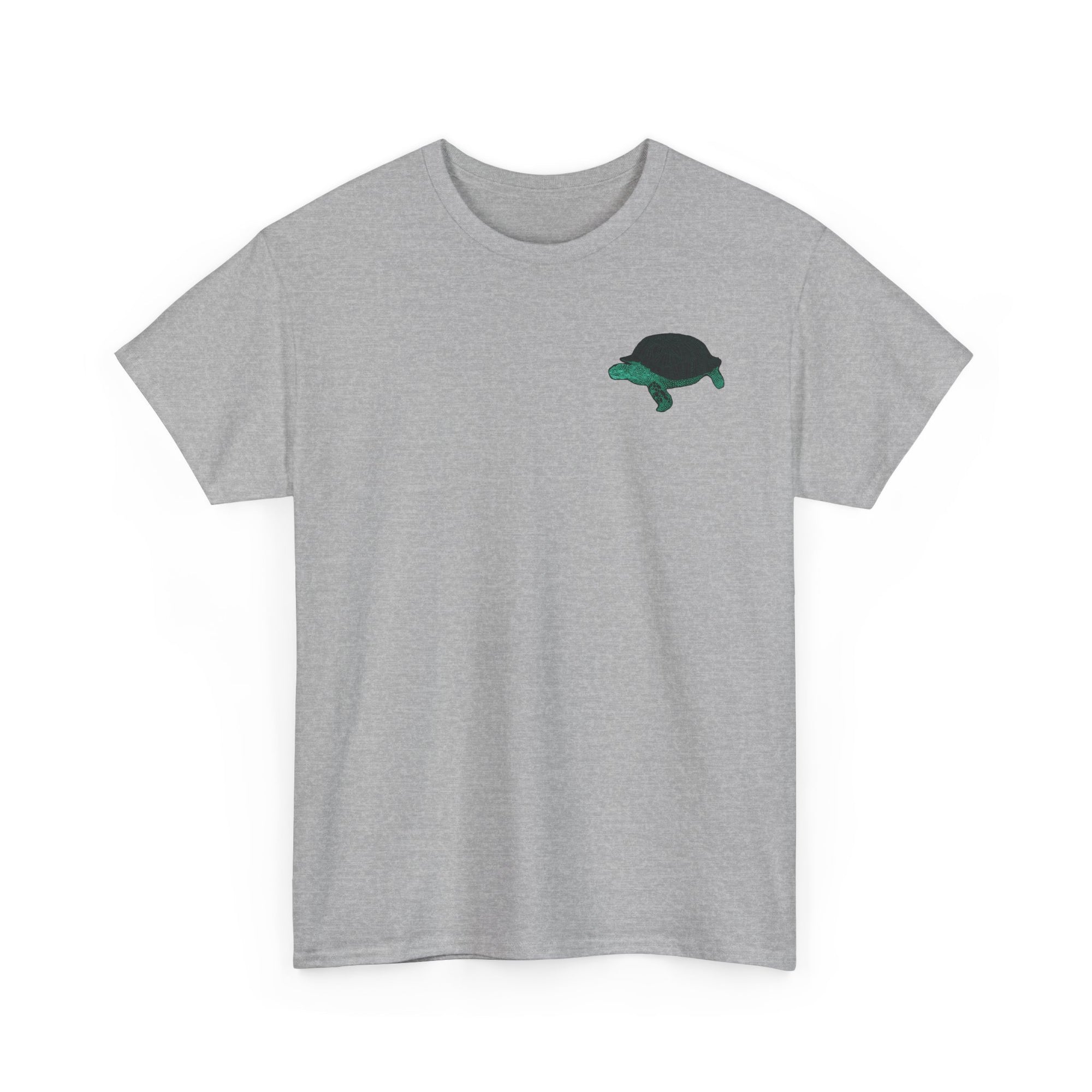 Unisex T-Shirt - Laser Tortoise Neon Polygon Design - Casual Wear, Gift for Reptile Lovers, Animal Lovers Apparel, Unique Streetwear