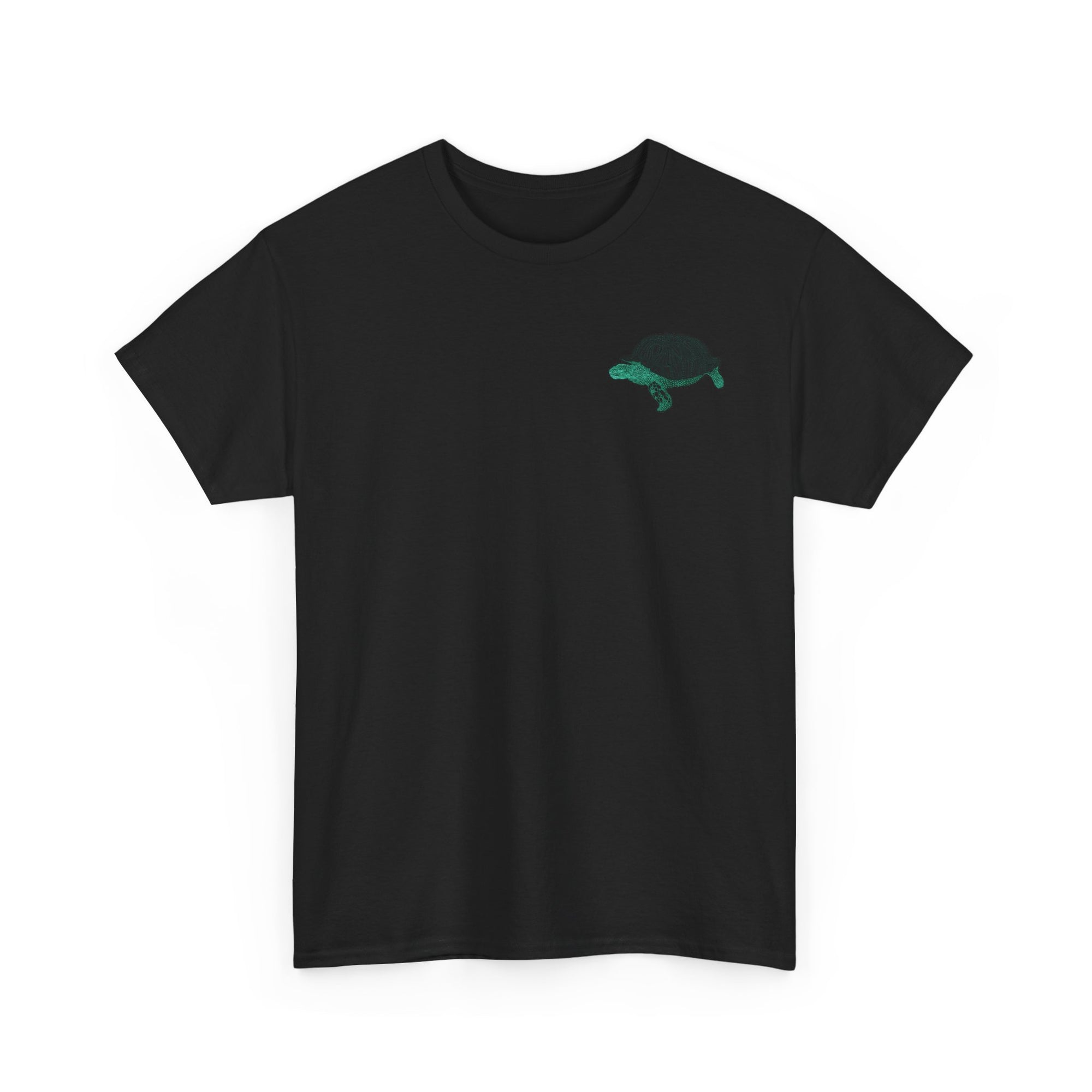Unisex T-Shirt - Laser Tortoise Neon Polygon Design - Casual Wear, Gift for Reptile Lovers, Animal Lovers Apparel, Unique Streetwear