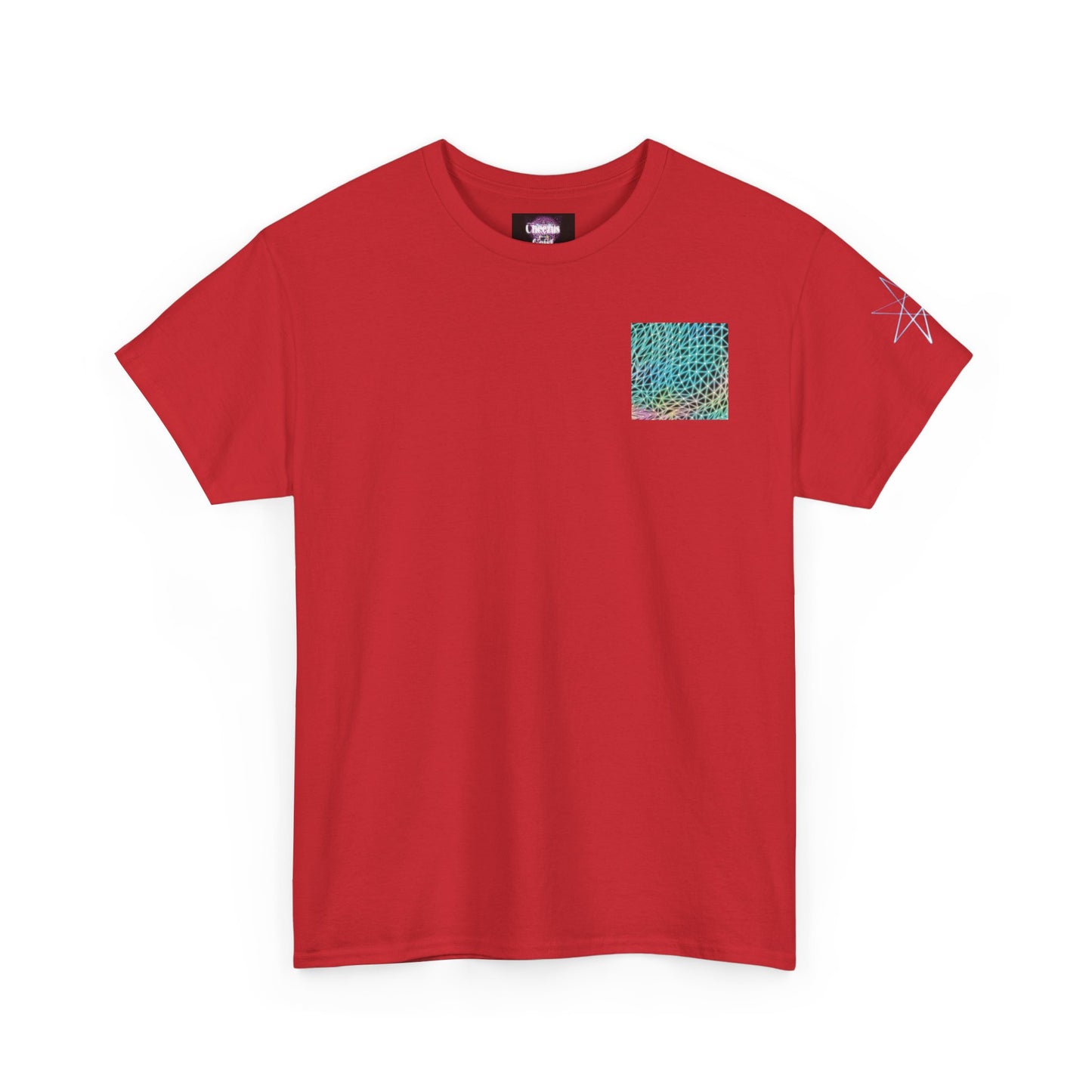 Unisex T-Shirt - Ain’t Nothing Neon Polygon Design - Casual Wear, Gift for Reptile Lovers, Animal Lovers Apparel, Unique Streetwear