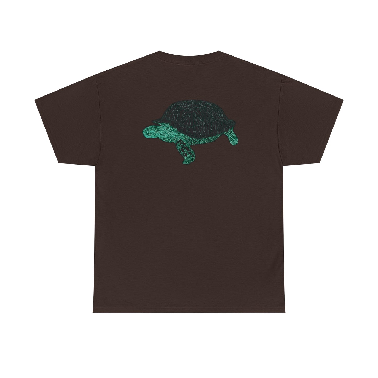 Unisex T-Shirt - Laser Tortoise Neon Polygon Design - Casual Wear, Gift for Reptile Lovers, Animal Lovers Apparel, Unique Streetwear