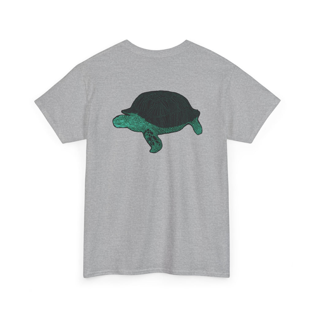 Unisex T-Shirt - Laser Tortoise Neon Polygon Design - Casual Wear, Gift for Reptile Lovers, Animal Lovers Apparel, Unique Streetwear