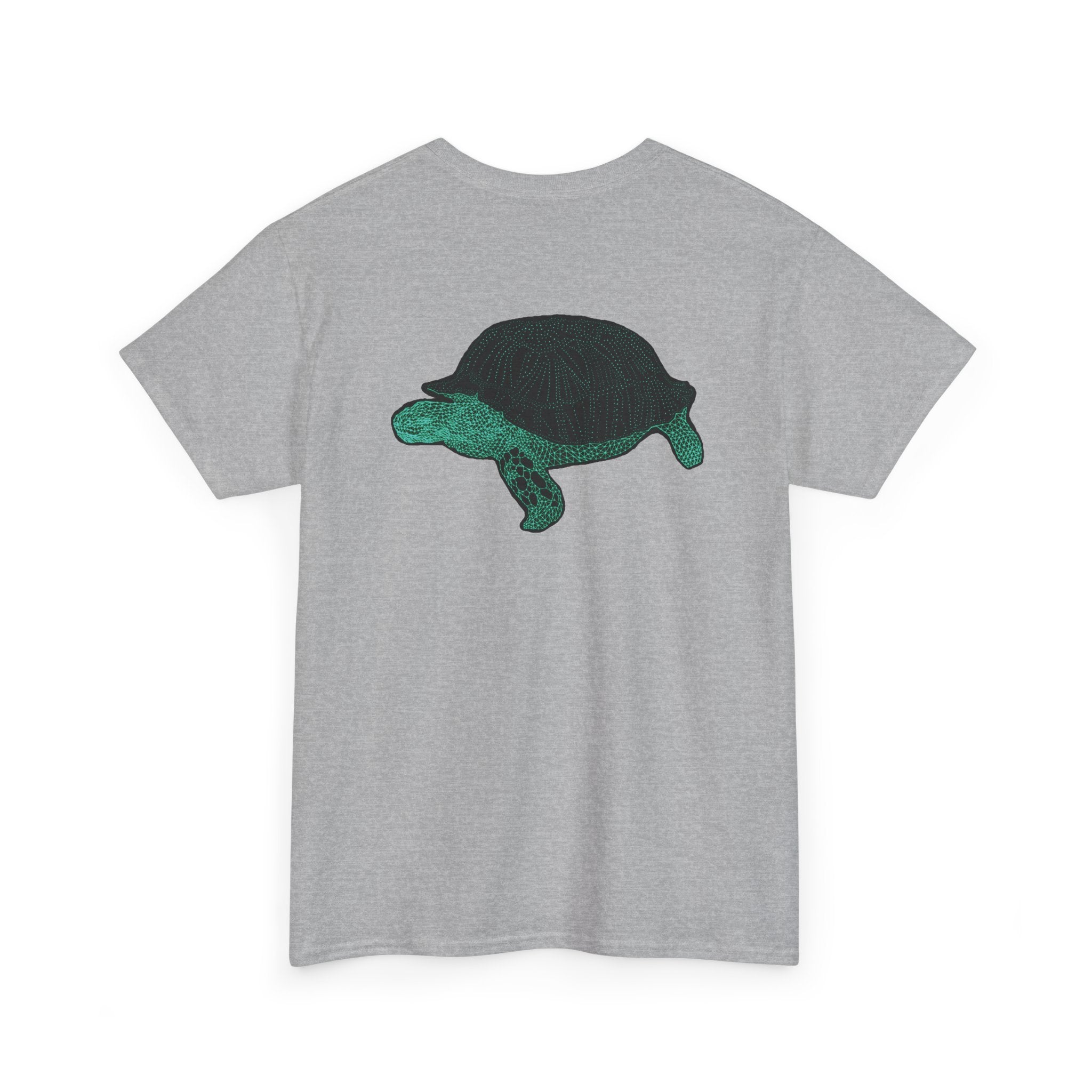 Unisex T-Shirt - Laser Tortoise Neon Polygon Design - Casual Wear, Gift for Reptile Lovers, Animal Lovers Apparel, Unique Streetwear