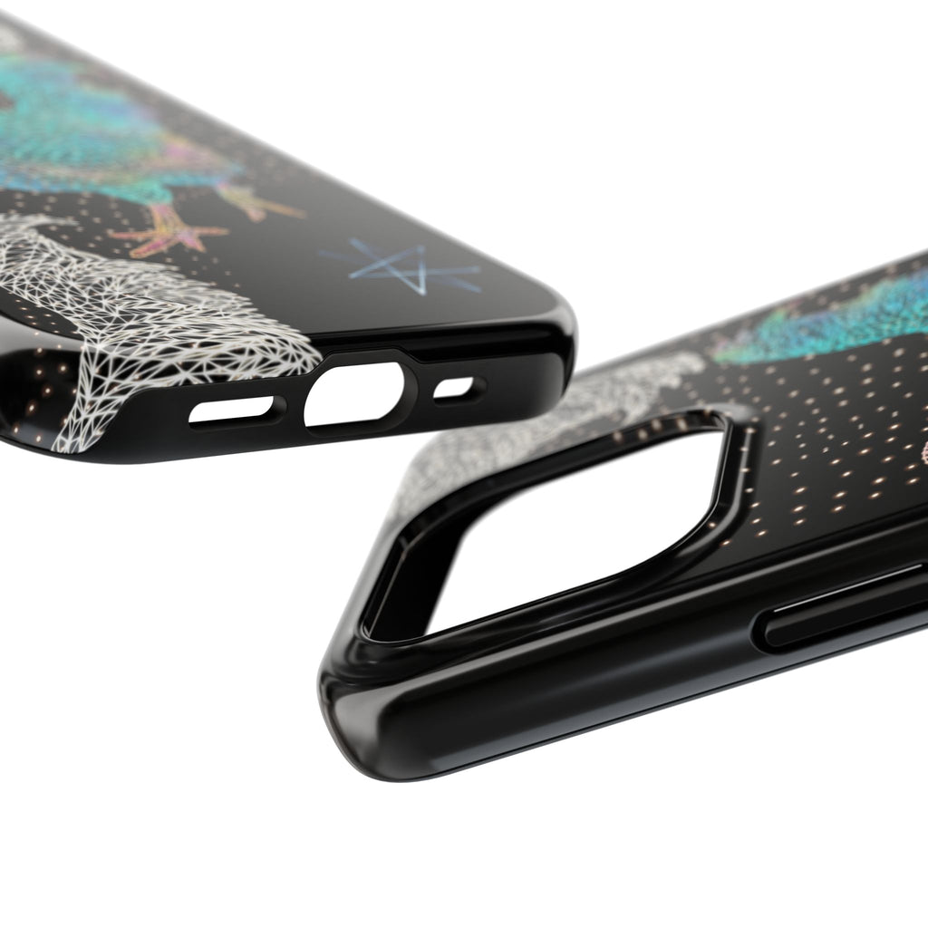 Phone Case - Fancy Rooster Neon Polygon Design, Tough Phone Cases for Adventurers, Unique Smartphone Protector, Gift for Tech Lovers, Stylish Cell Phone [...]