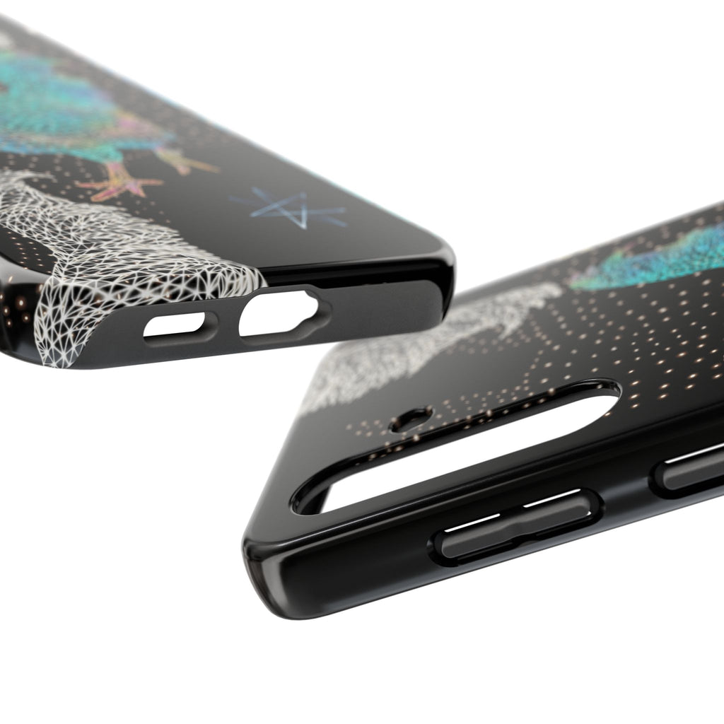 Phone Case - Fancy Rooster Neon Polygon Design, Tough Phone Cases for Adventurers, Unique Smartphone Protector, Gift for Tech Lovers, Stylish Cell Phone [...]