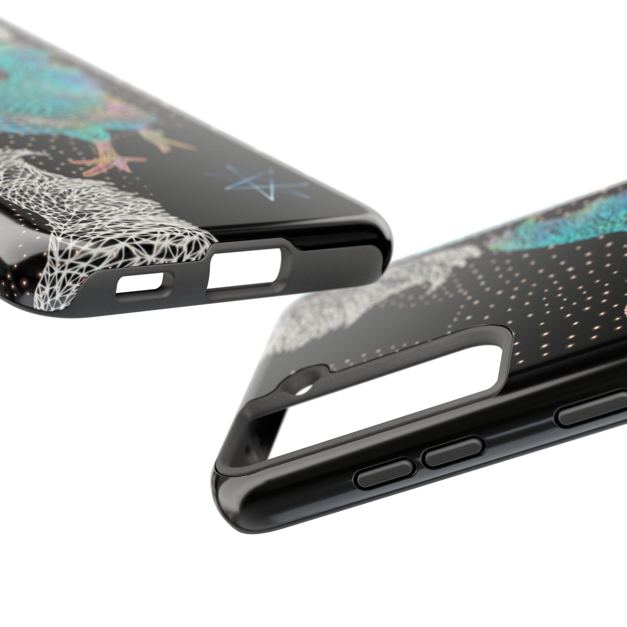 Phone Case - Fancy Rooster Neon Polygon Design, Tough Phone Cases for Adventurers, Unique Smartphone Protector, Gift for Tech Lovers, Stylish Cell Phone [...]