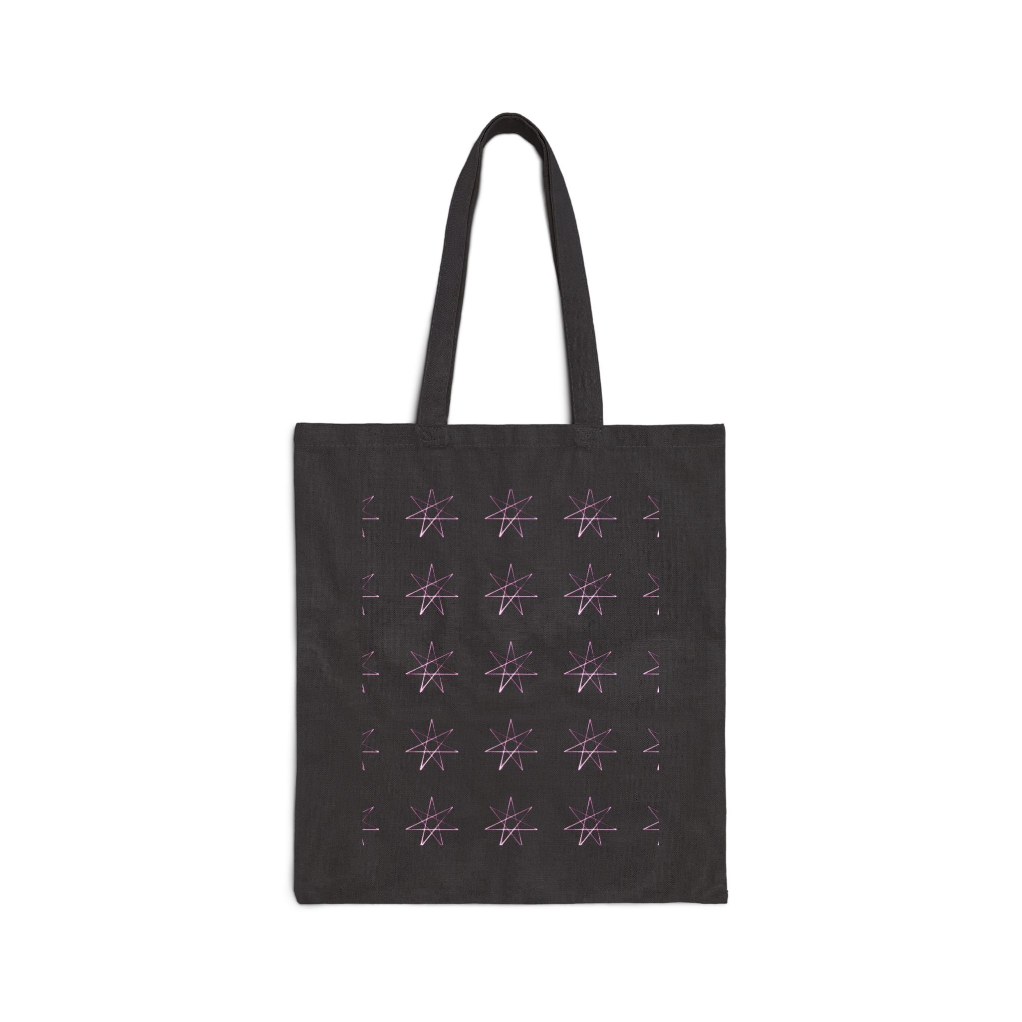 Cotton Canvas Tote - Laser Panther Neon Polygon Design, Bag Stylish Reusable Tote, Eco-Friendly Shopping Bag, Festival Accessory, Unique Gift