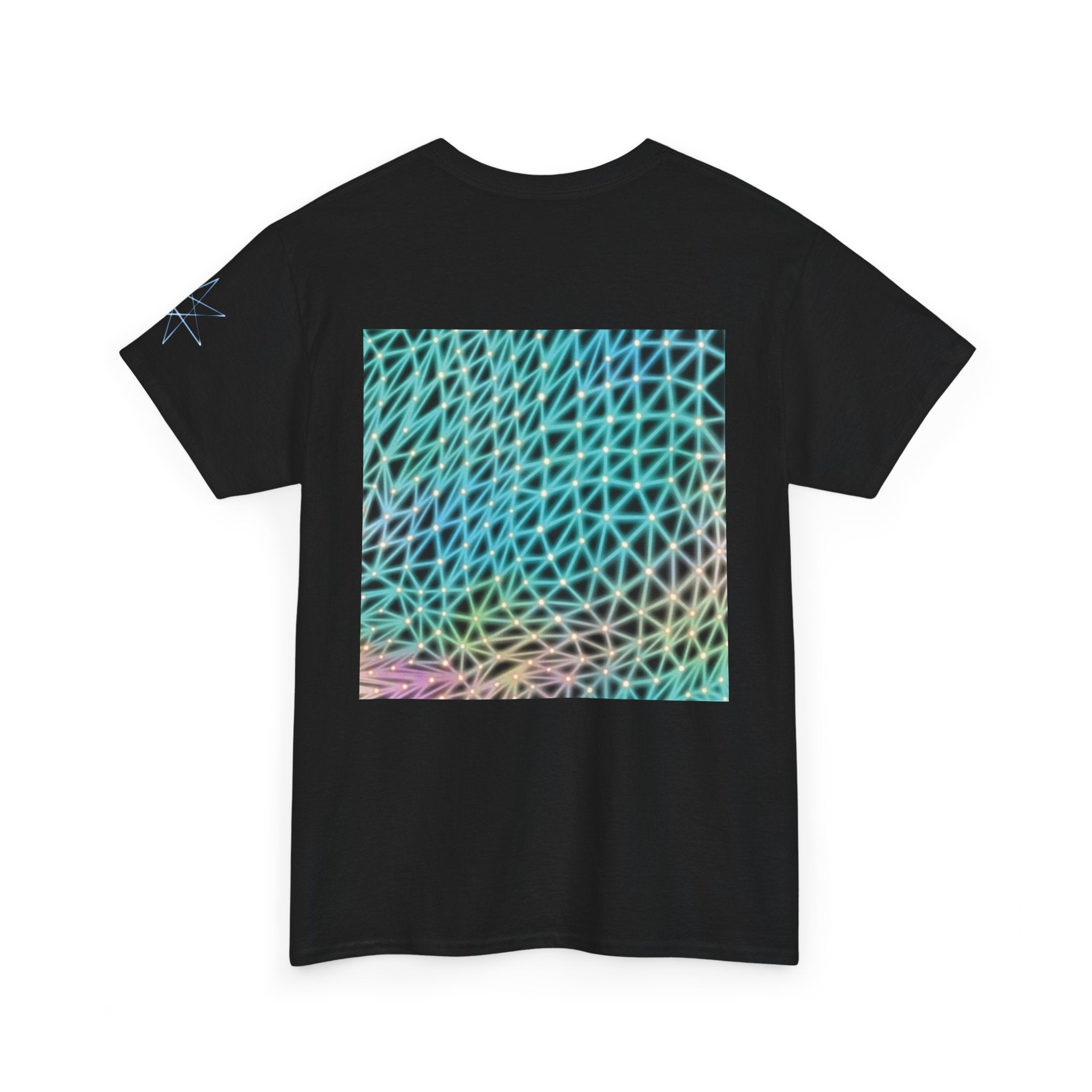Unisex T-Shirt - Ain’t Nothing Neon Polygon Design - Casual Wear, Gift for Reptile Lovers, Animal Lovers Apparel, Unique Streetwear