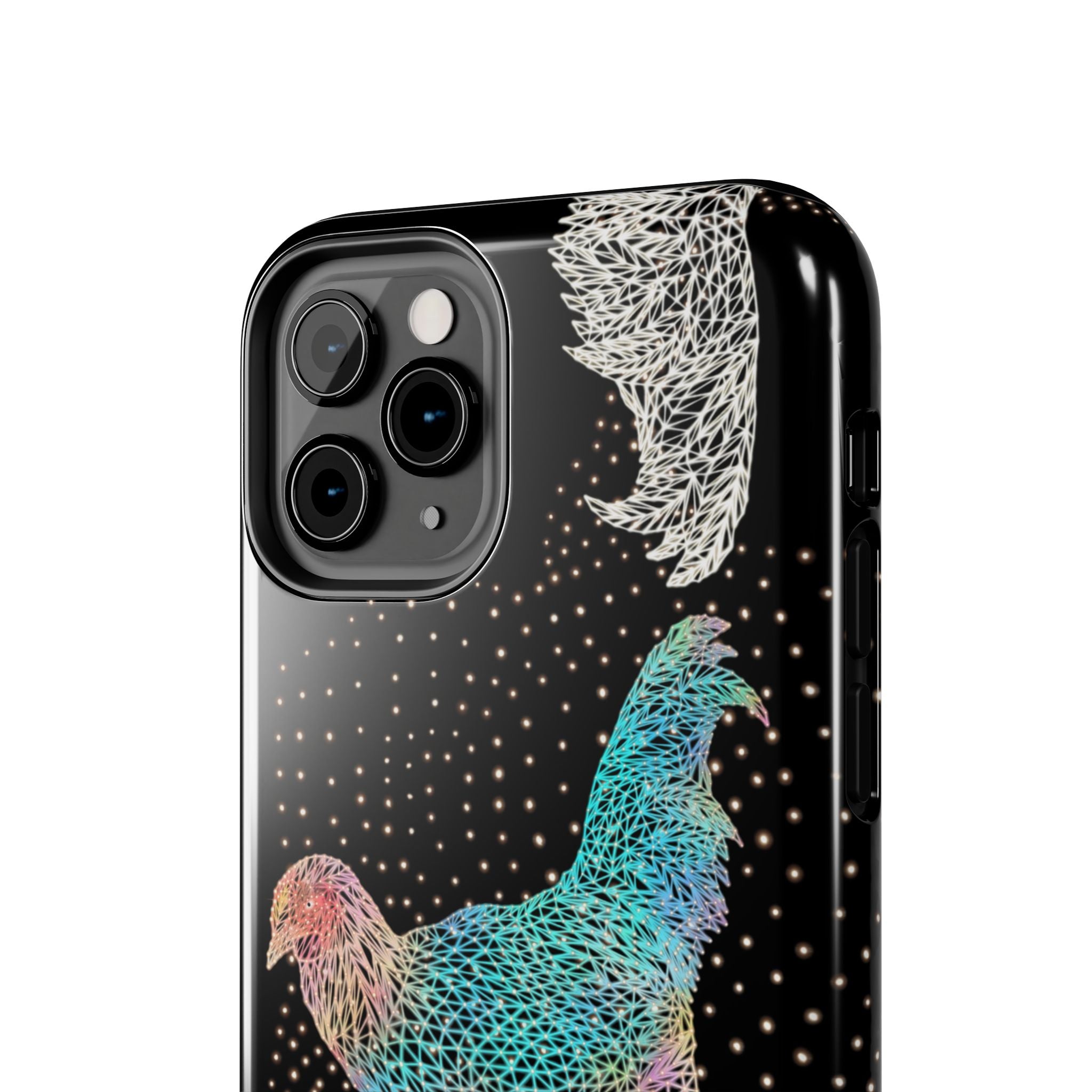 Phone Case - Fancy Rooster Neon Polygon Design, Tough Phone Cases for Adventurers, Unique Smartphone Protector, Gift for Tech Lovers, Stylish Cell Phone [...]