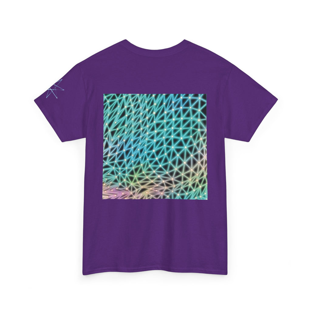 Unisex T-Shirt - Ain’t Nothing Neon Polygon Design - Casual Wear, Gift for Reptile Lovers, Animal Lovers Apparel, Unique Streetwear