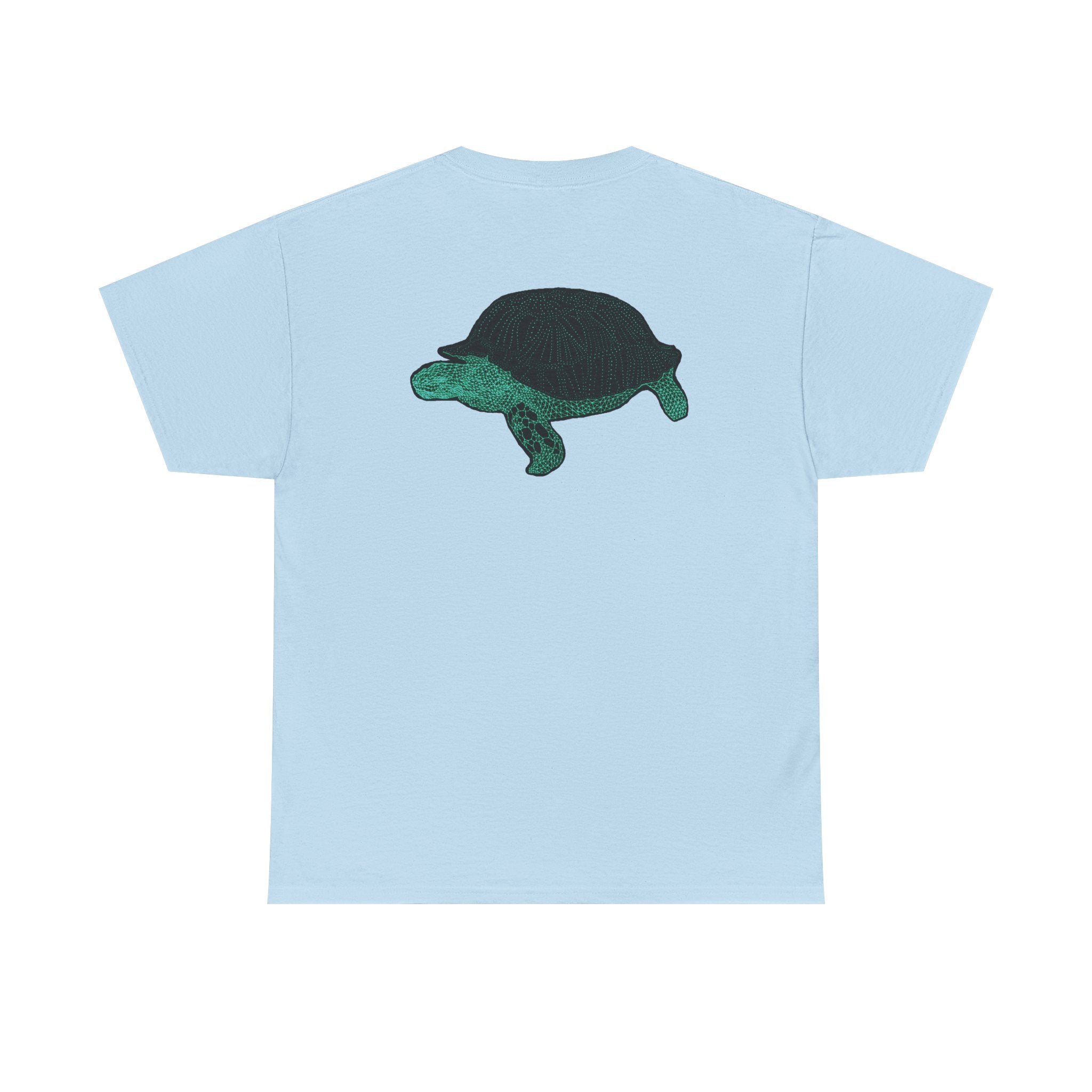 Unisex T-Shirt - Laser Tortoise Neon Polygon Design - Casual Wear, Gift for Reptile Lovers, Animal Lovers Apparel, Unique Streetwear