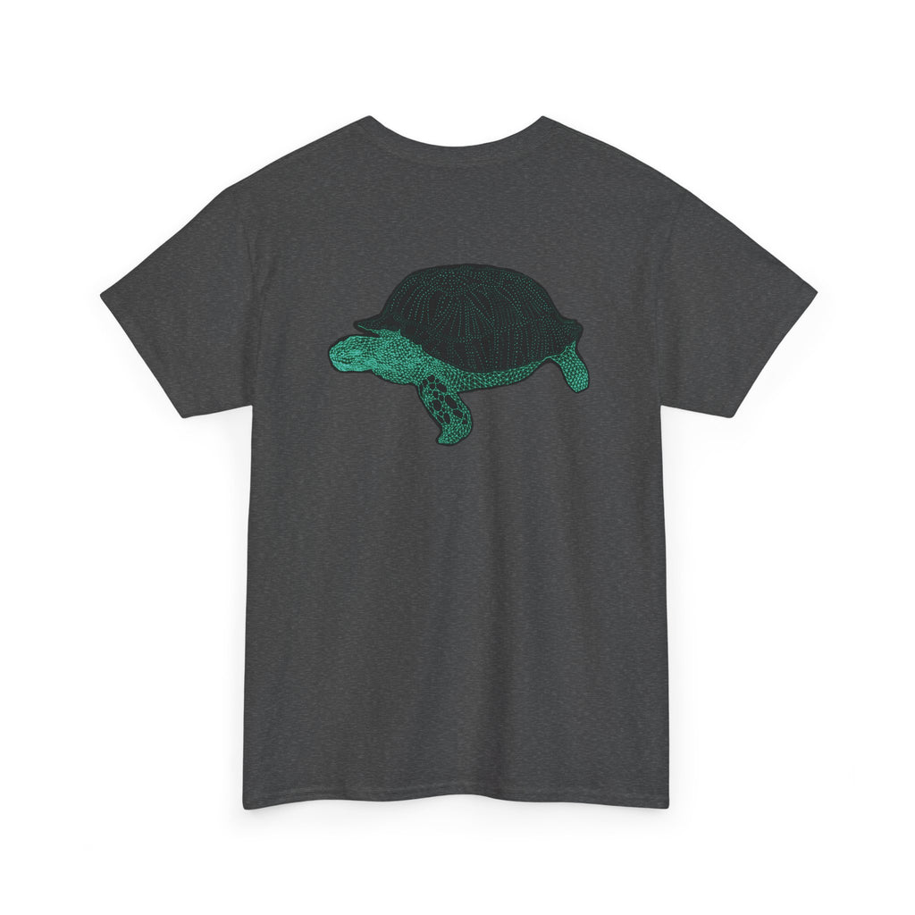 Unisex T-Shirt - Laser Tortoise Neon Polygon Design - Casual Wear, Gift for Reptile Lovers, Animal Lovers Apparel, Unique Streetwear
