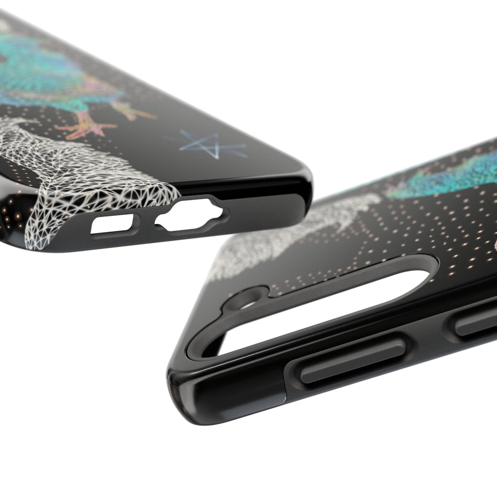 Phone Case - Fancy Rooster Neon Polygon Design, Tough Phone Cases for Adventurers, Unique Smartphone Protector, Gift for Tech Lovers, Stylish Cell Phone [...]