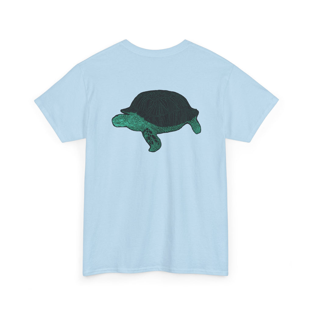 Unisex T-Shirt - Laser Tortoise Neon Polygon Design - Casual Wear, Gift for Reptile Lovers, Animal Lovers Apparel, Unique Streetwear