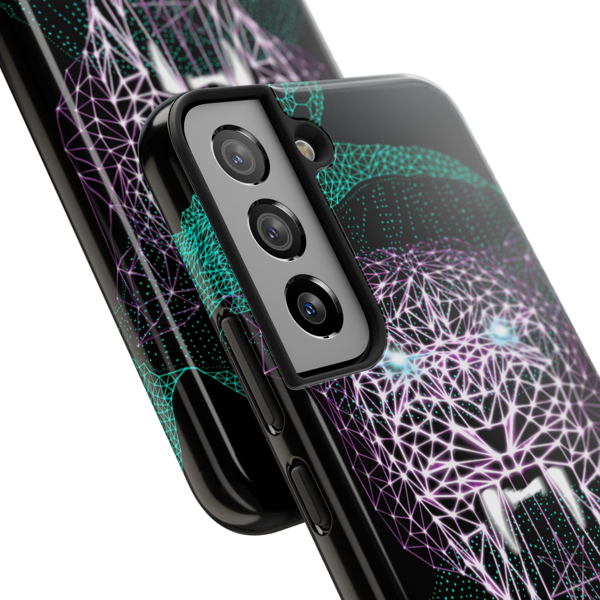 Phone Case - Fierce Panther Neon Polygon Design, Tough Phone Cases for Adventurers, Unique Smartphone Protector, Gift for Tech Lovers, Stylish Cell Phone [...]