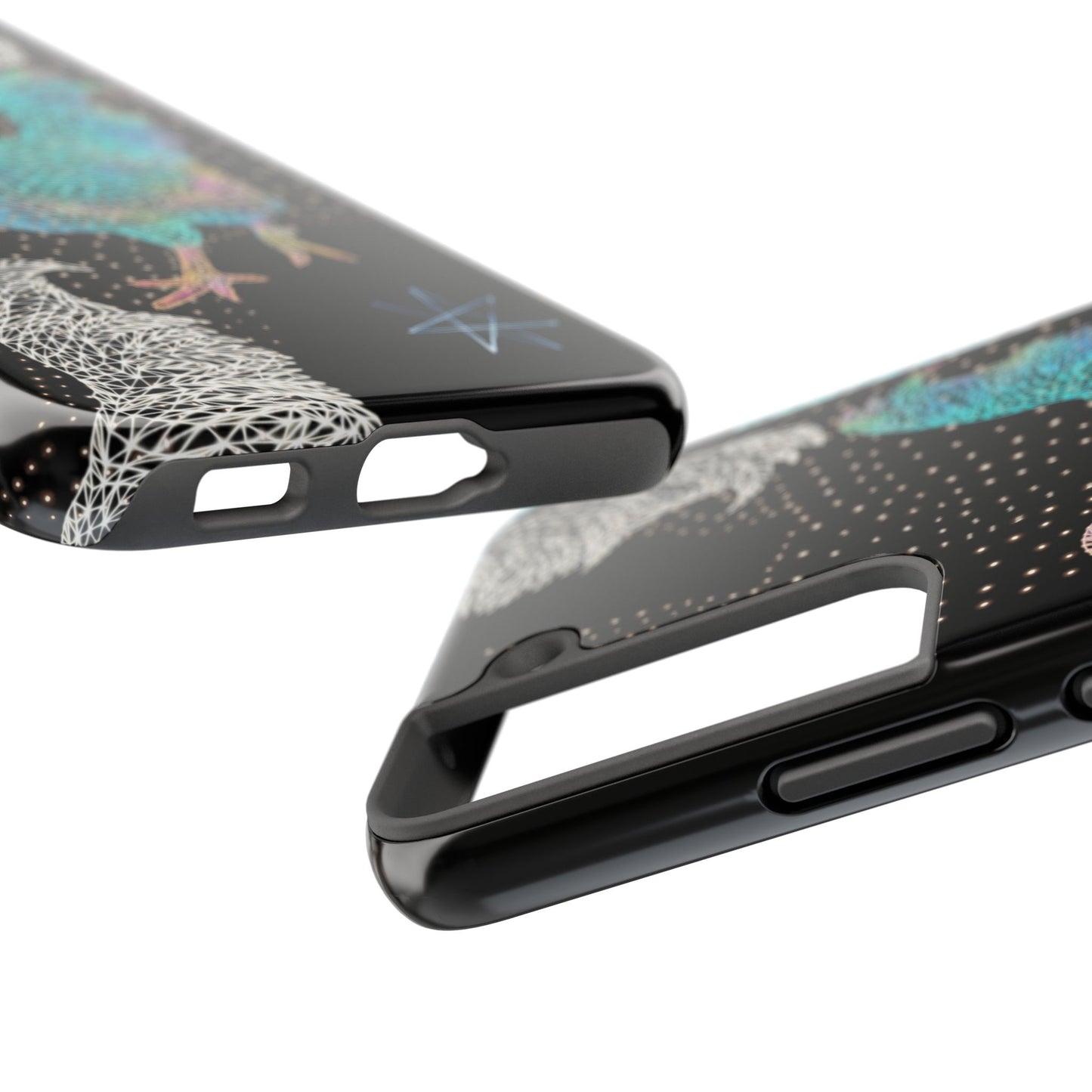 Phone Case - Fancy Rooster Neon Polygon Design, Tough Phone Cases for Adventurers, Unique Smartphone Protector, Gift for Tech Lovers, Stylish Cell Phone [...]
