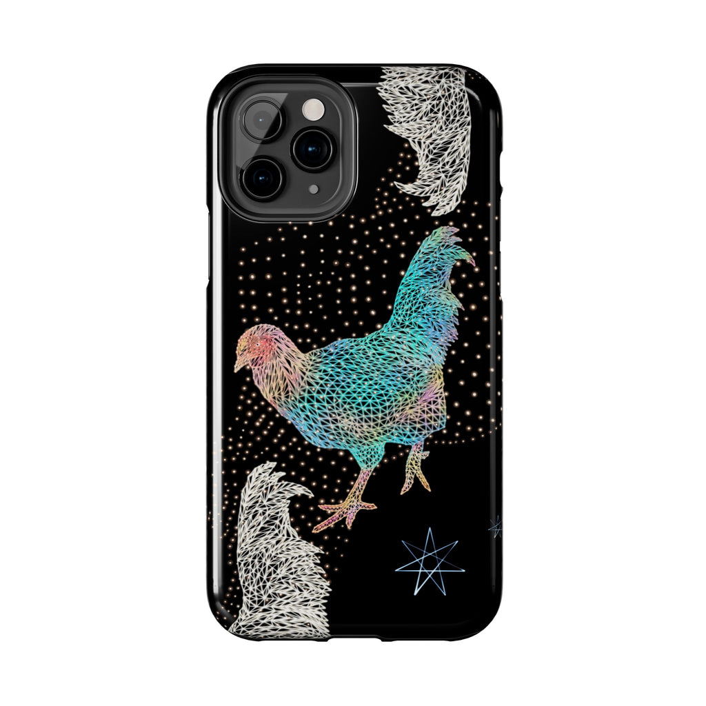 Phone Case - Fancy Rooster Neon Polygon Design, Tough Phone Cases for Adventurers, Unique Smartphone Protector, Gift for Tech Lovers, Stylish Cell Phone [...]