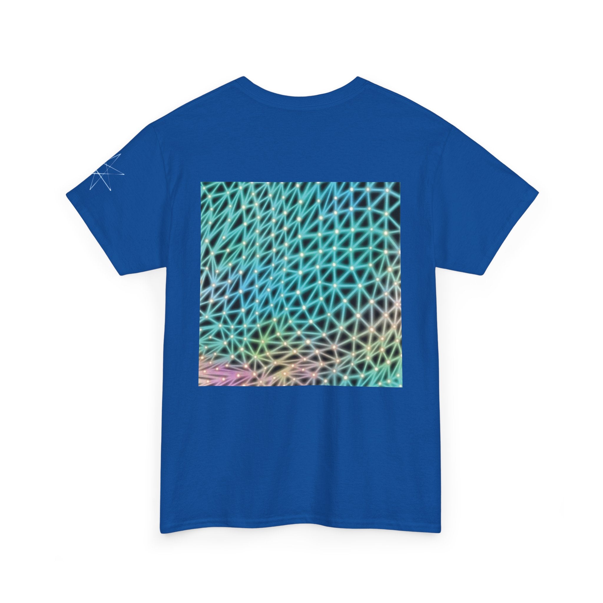 Unisex T-Shirt - Ain’t Nothing Neon Polygon Design - Casual Wear, Gift for Reptile Lovers, Animal Lovers Apparel, Unique Streetwear